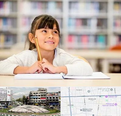 مدرسه ابتدایی دخترانه در مرکز تهران