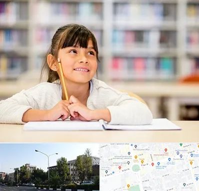 مدرسه ابتدایی دخترانه در میدان کاج