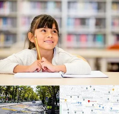 مدرسه ابتدایی دخترانه در میرداماد