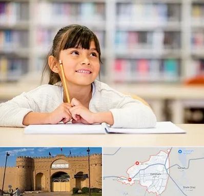 مدرسه ابتدایی دخترانه در ایرانشهر