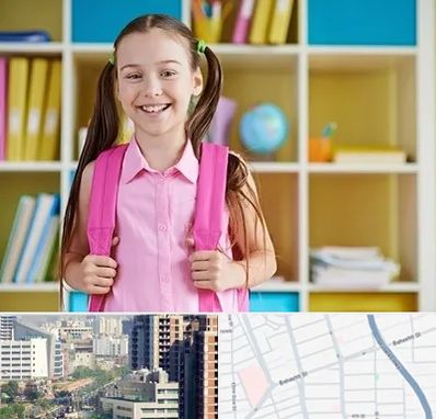 مدرسه غیرانتفاعی ابتدایی دخترانه در خیابان بهشتی