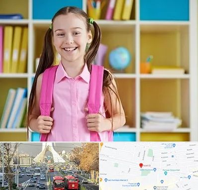 مدرسه غیرانتفاعی ابتدایی دخترانه در خیابان آزادی