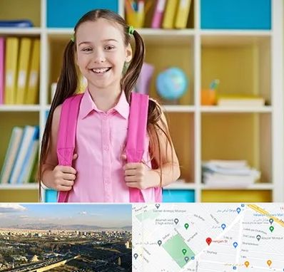 مدرسه غیرانتفاعی ابتدایی دخترانه در هنگام