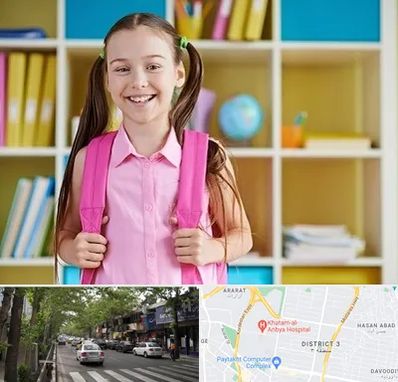 مدرسه غیرانتفاعی ابتدایی دخترانه در ظفر 