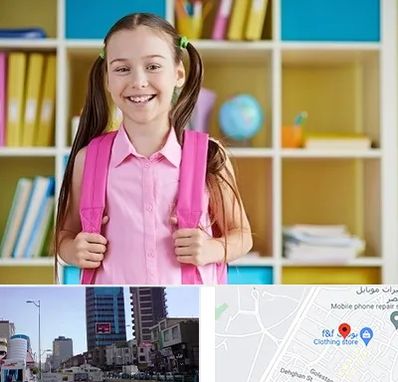 مدرسه غیرانتفاعی ابتدایی دخترانه در چهارراه طالقانی کرج