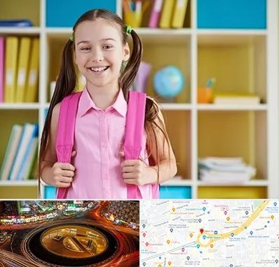 مدرسه غیرانتفاعی ابتدایی دخترانه در میدان ولیعصر