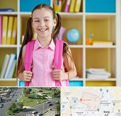 مدرسه غیرانتفاعی ابتدایی دخترانه در شاهین ویلا کرج