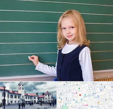 مدرسه دولتی ابتدایی دخترانه در میدان شهرداری رشت