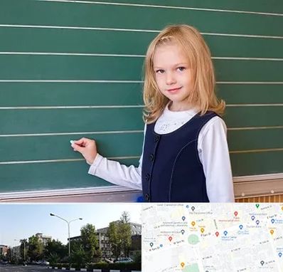 مدرسه دولتی ابتدایی دخترانه در میدان کاج