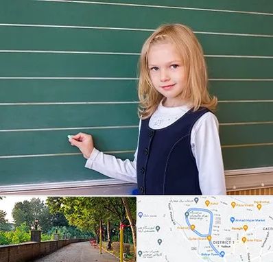 مدرسه دولتی ابتدایی دخترانه در بلوار گیلان رشت