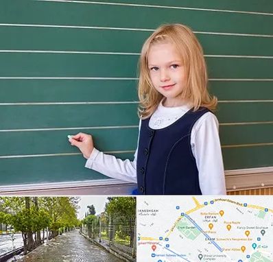 مدرسه دولتی ابتدایی دخترانه در خیابان ارم شیراز