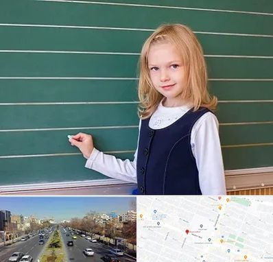 مدرسه دولتی ابتدایی دخترانه در بلوار معلم مشهد