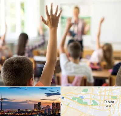 مدرسه دولتی ابتدایی پسرانه در غرب تهران 