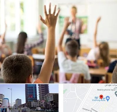 مدرسه دولتی ابتدایی پسرانه در چهارراه طالقانی کرج