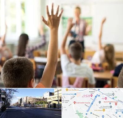 مدرسه دولتی ابتدایی پسرانه در خیابان ملاصدرا شیراز