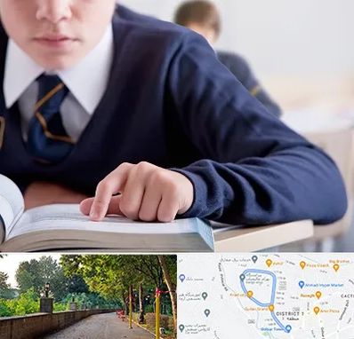 مدرسه متوسطه اول پسرانه در بلوار گیلان رشت