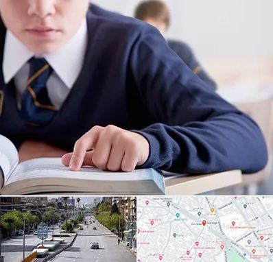 مدرسه متوسطه اول پسرانه در خیابان زند شیراز