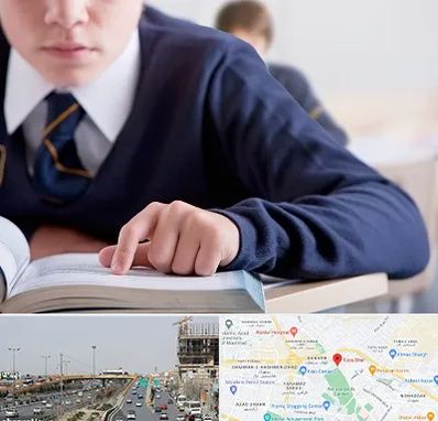 مدرسه متوسطه اول پسرانه در بلوار توس مشهد