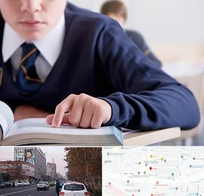 مدرسه متوسطه اول پسرانه در کارگر شمالی