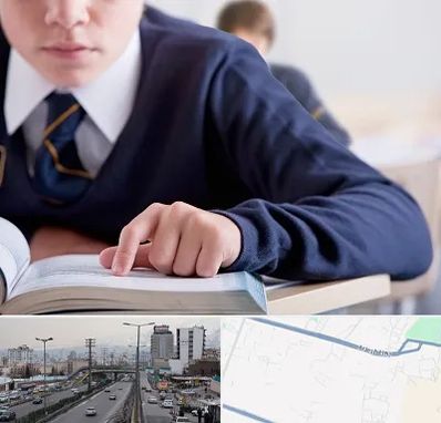 مدرسه متوسطه اول پسرانه در بلوار ارتش
