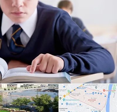 مدرسه متوسطه اول پسرانه در گلستان اهواز