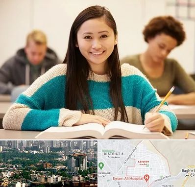 مدرسه متوسطه اول دخترانه در عظیمیه کرج 