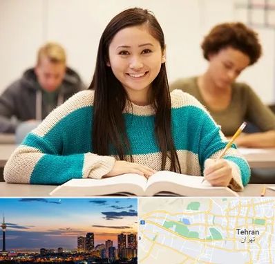 مدرسه متوسطه اول دخترانه در غرب تهران 