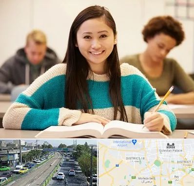 مدرسه متوسطه اول دخترانه در جنوب تهران 