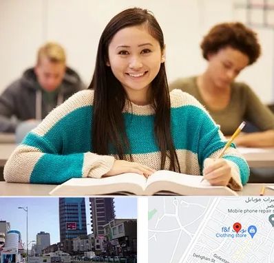 مدرسه متوسطه اول دخترانه در چهارراه طالقانی کرج