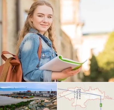 مدرسه متوسطه دوم دخترانه در بندر ترکمن