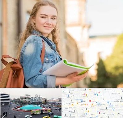 مدرسه متوسطه دوم دخترانه در میدان انقلاب