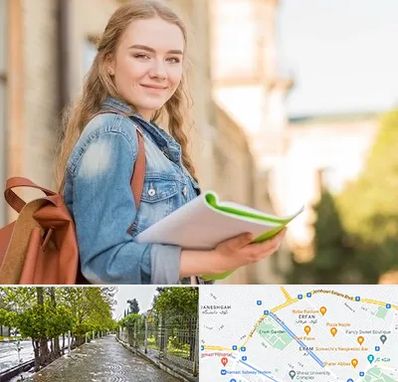 مدرسه متوسطه دوم دخترانه در خیابان ارم شیراز