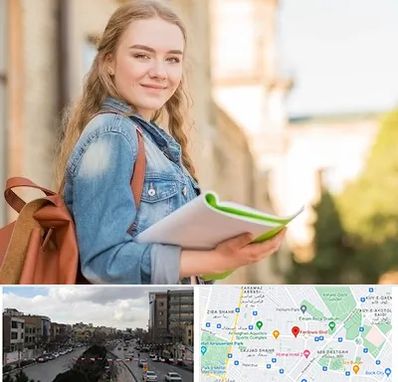 مدرسه متوسطه دوم دخترانه در بلوار فردوسی مشهد