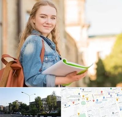 مدرسه متوسطه دوم دخترانه در میدان کاج