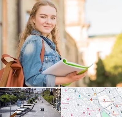 مدرسه متوسطه دوم دخترانه در خیابان زند شیراز