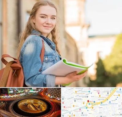 مدرسه متوسطه دوم دخترانه در میدان ولیعصر