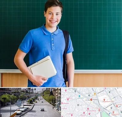 مدرسه متوسطه دوم پسرانه در خیابان زند شیراز