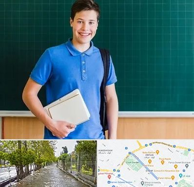 مدرسه متوسطه دوم پسرانه در خیابان ارم شیراز