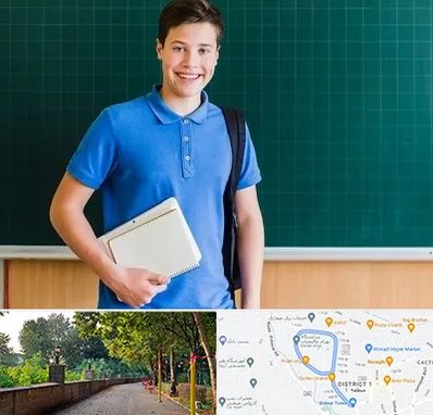 مدرسه متوسطه دوم پسرانه در بلوار گیلان رشت