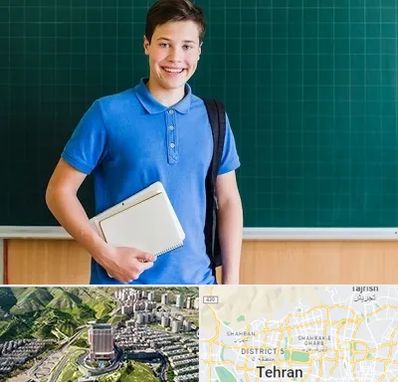 مدرسه متوسطه دوم پسرانه در شمال تهران 