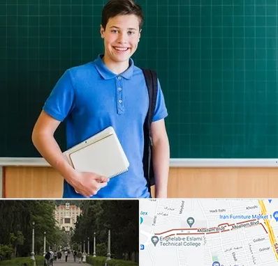 مدرسه متوسطه دوم پسرانه در بلوار معلم رشت 