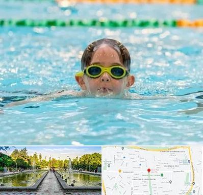 مربی شنا در سرسبز