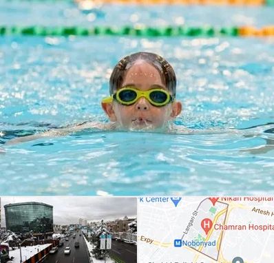 مربی شنا در اقدسیه