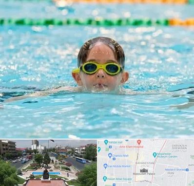 مربی شنا در بهارستان
