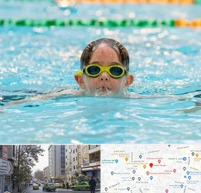 مربی شنا در فاطمی