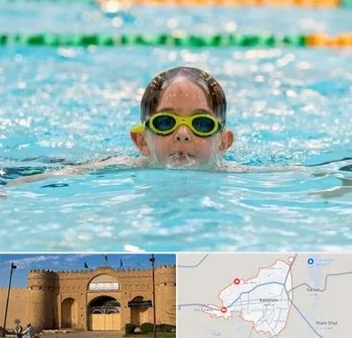 مربی شنا در ایرانشهر