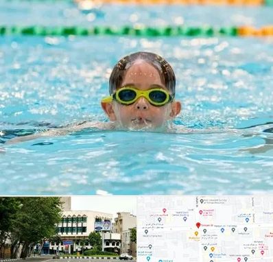 مربی شنا در طالقانی