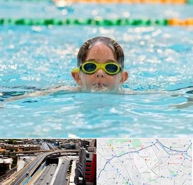 مربی شنا در ستارخان شیراز