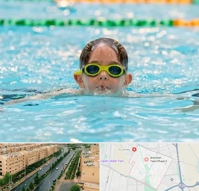 مربی شنا در فاز سه اندیشه