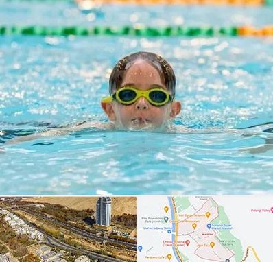 مربی شنا در خیابان نیایش شیراز